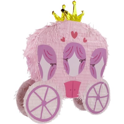 PIÑATA CARRUAJE DE PRINCESA 50 X 50 CM