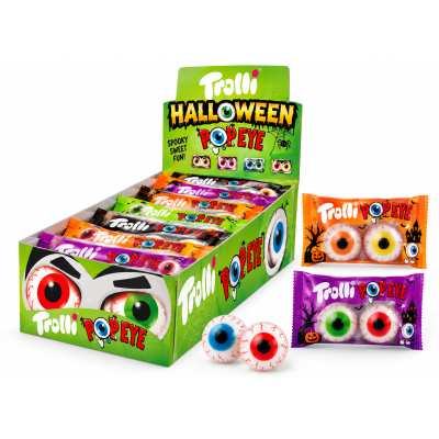 TROLLI HALLOWEEN POP EYE 7X2 UND. S/7