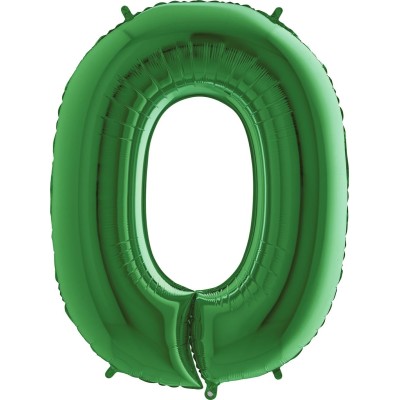 GLOBO VERDE 102 CM  NUM. 0