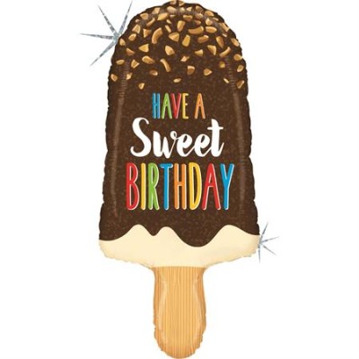 GLOBO FOIL HELADO SWEET BIRTHDAY 36'