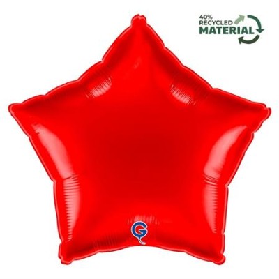 GLOBO ESTRELLA ROJO 18'