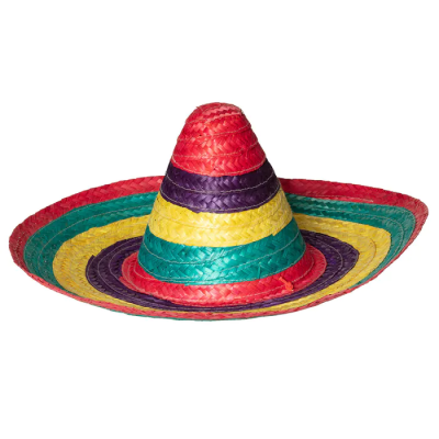 SOMBRERO MEXICANO MULTICOLOR