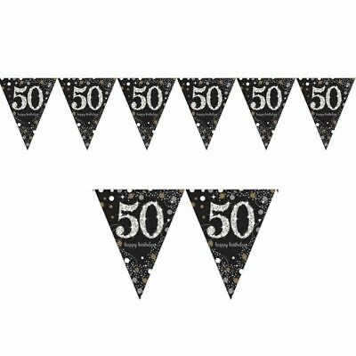 BANDERIN ELEGANTE CUMPLE 50