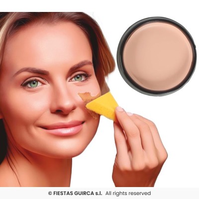 MAQUILLAJE CON ESPONJA 9 GR - CARNE