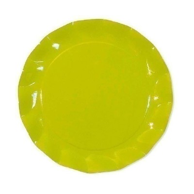 PLATOS OLAS 21 CM VERDE LIMA- 43TL