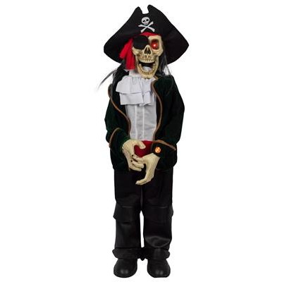 PIRATA ESPANTAPÁJAROS CON SONIDO LIGERO Y MOVIMIENTO