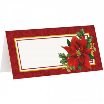TARJETAS SOBREMESA NAVIDAD -FLOR 16