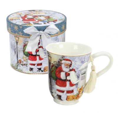 CAJA REGALO + TAZA PORCELANA 11 CM