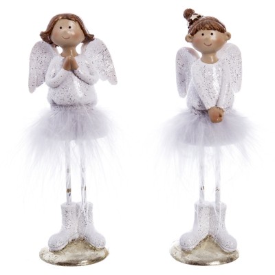 FIGURA ANGEL CON PLUMAS