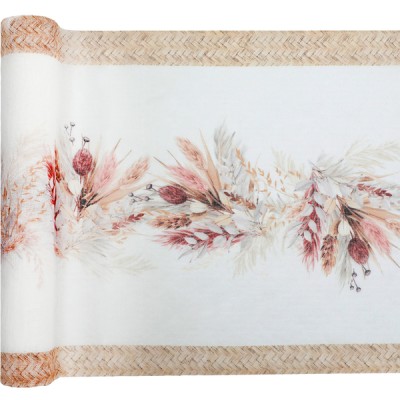 CAMINO DE MESA ROMANCE 45 CM X 3 MTS