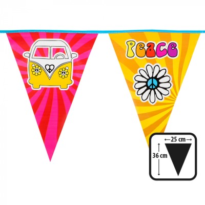 BANDERIN DECO HIPPIE 6 MTRS