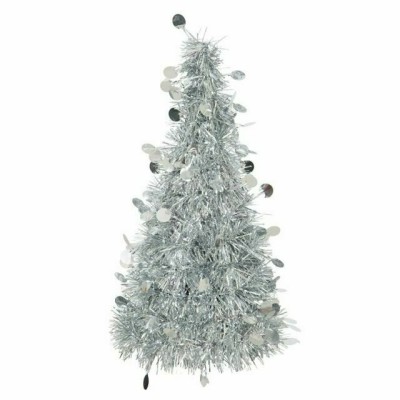 ARBOL DECORACION PLATA 26 CM