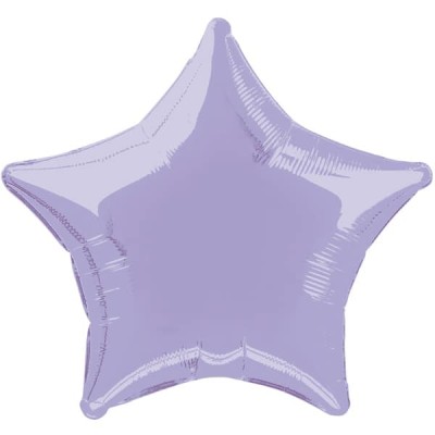 GLOBO ESTRELLA LAVANDA 46 CM (18')