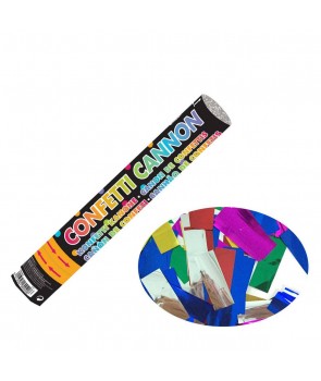 Cañon de Confeti Multicolor 40 cm - Globofiesta