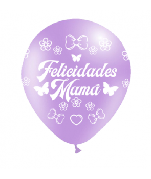 Kit Globos Corazón Te Amo Mamá Cotillón Día de la Madre - Cotilló